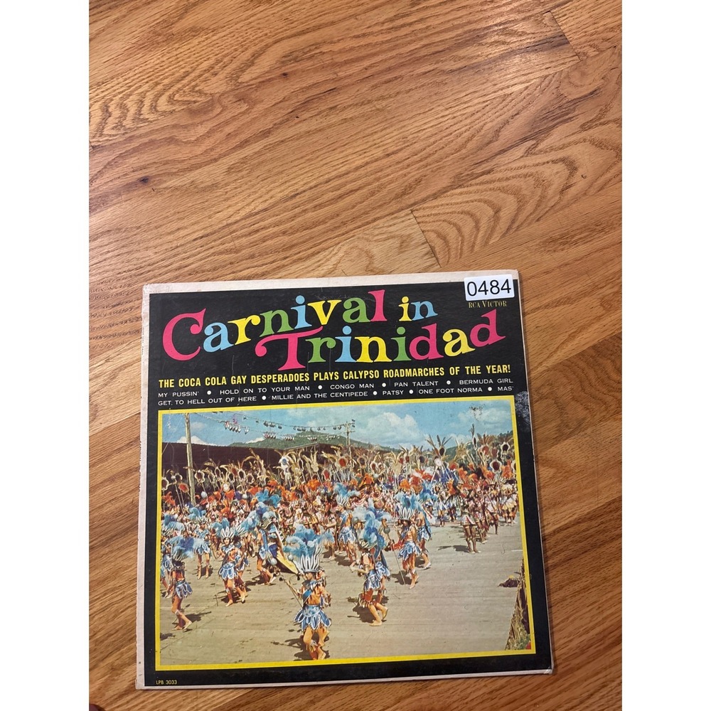 RCA Victor Carnival in Trinidad Vinyl LP Red Translucent Coca Cola Desperadoes